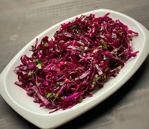 Салат из красной капусты