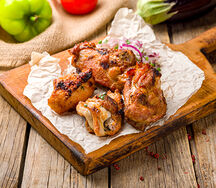 Шашлык из куриного бедра