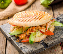 Шаурма в лепёшке