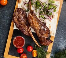 Шашлык из каре ягненка