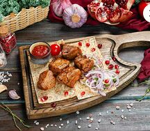 Шашлык из cвинoй шейки