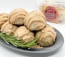Мясные тефтели в соусе гриль