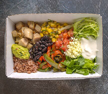 Салат (Боул) с курицей