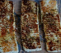 Жареный сыр Халуми