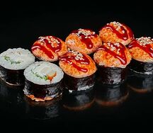 Запеченный с кальмаром