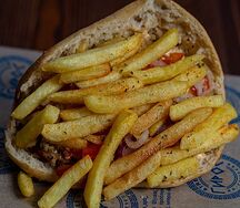 Гирос в пите с курицей