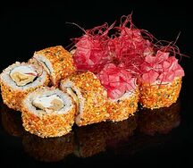 Ролл с тунцом и шичими