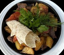 Жаркое с курицей