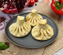 Жареные хинкали с сыром