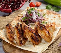 Шашлык из куриных крыльев