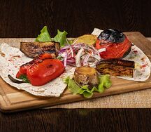 Овощной микс на мангале