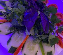 Овощной букет с зеленью