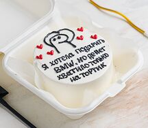 Бенто торт сникерс