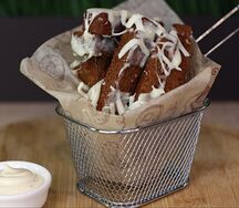 Гренки с чесноком и сыром