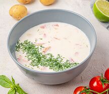 Сливочная уха по-фински