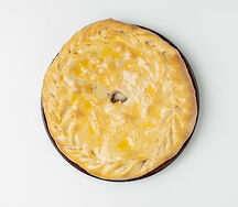 Даргинское чуду с зеленью и творогом