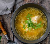 Лапша куриная