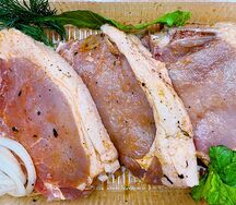 Стейки в маринаде