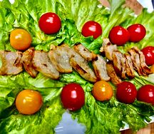 Шашлык из бараньего курдюка