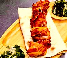 Шашлык из куриной голени