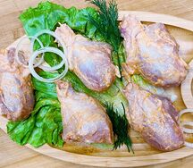 Куриные голени в маринаде