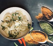 Вареники с капустой