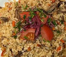 Плов с индейкой