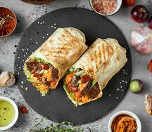 Шаурма с говядиной кимчи