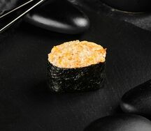 Запеченные суши с креветкой