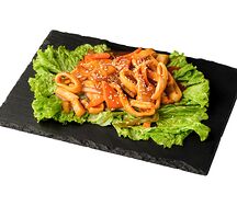 Жареный кальмар с перцем