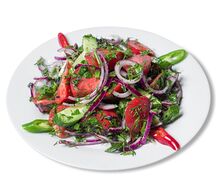 Овощной салат по-грузински