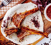 Шашлык из бараньей корейки