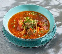 Суп из баранины с овощами