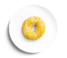 Донат с лимоном