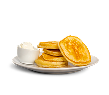 Оладьи со сметаной