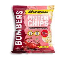 Чипсы Bombar протеиновые цельнозерновые Краб