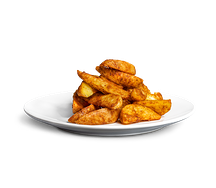 Большой картофель по-деревенски