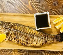 Форель на мангале