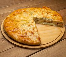 Осетинский пирог с картошкой и грибами
