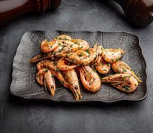 Креветки к пиву жаренные