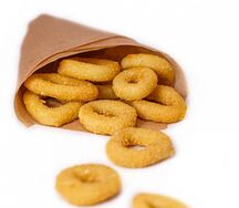 Кольца кальмара в кляре