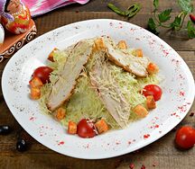 Цезарь с курицей