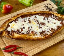 Пидэ микс с говядиной