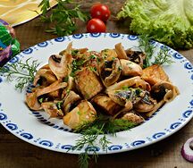 Картошка с грибами