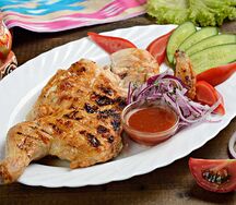 Цыпленок на мангале