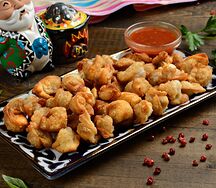 Жареные пельмени