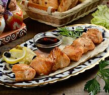 Стейк из семги