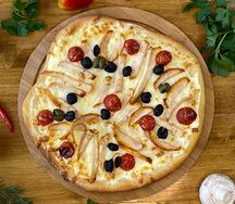 Пицца с курицей