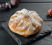 Штрудель с малиной