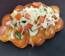 Пицца открытая
